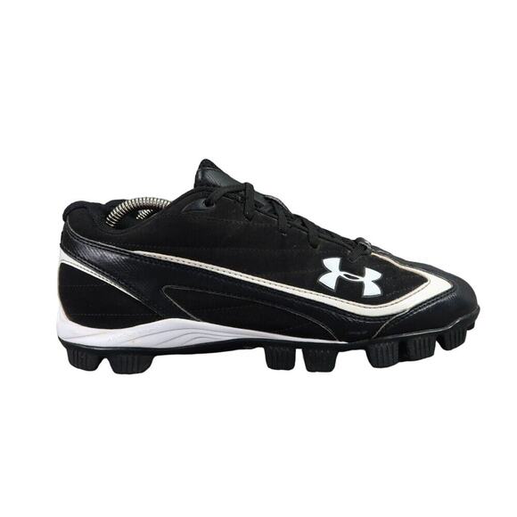 Under Armour Shoes Mens 8.5 Cleats Baseball Sport Black Molded Leadoff III Adult main image 10
